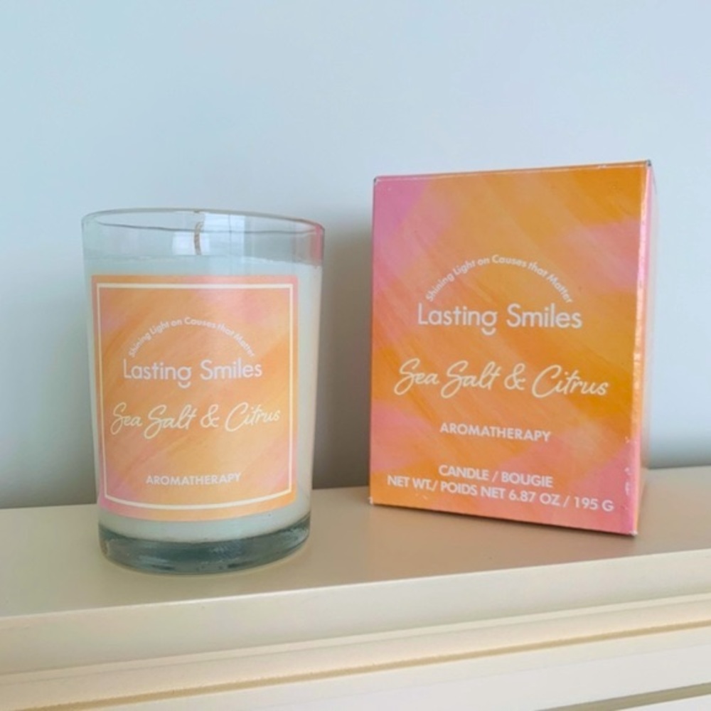 🆕Sea Salt And Citrus Soy Candle By Lasting Smiles